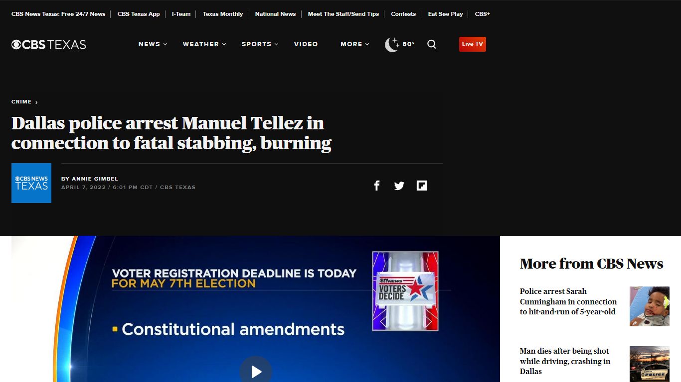 Dallas police arrest Manuel Tellez in connection to fatal stabbing ...